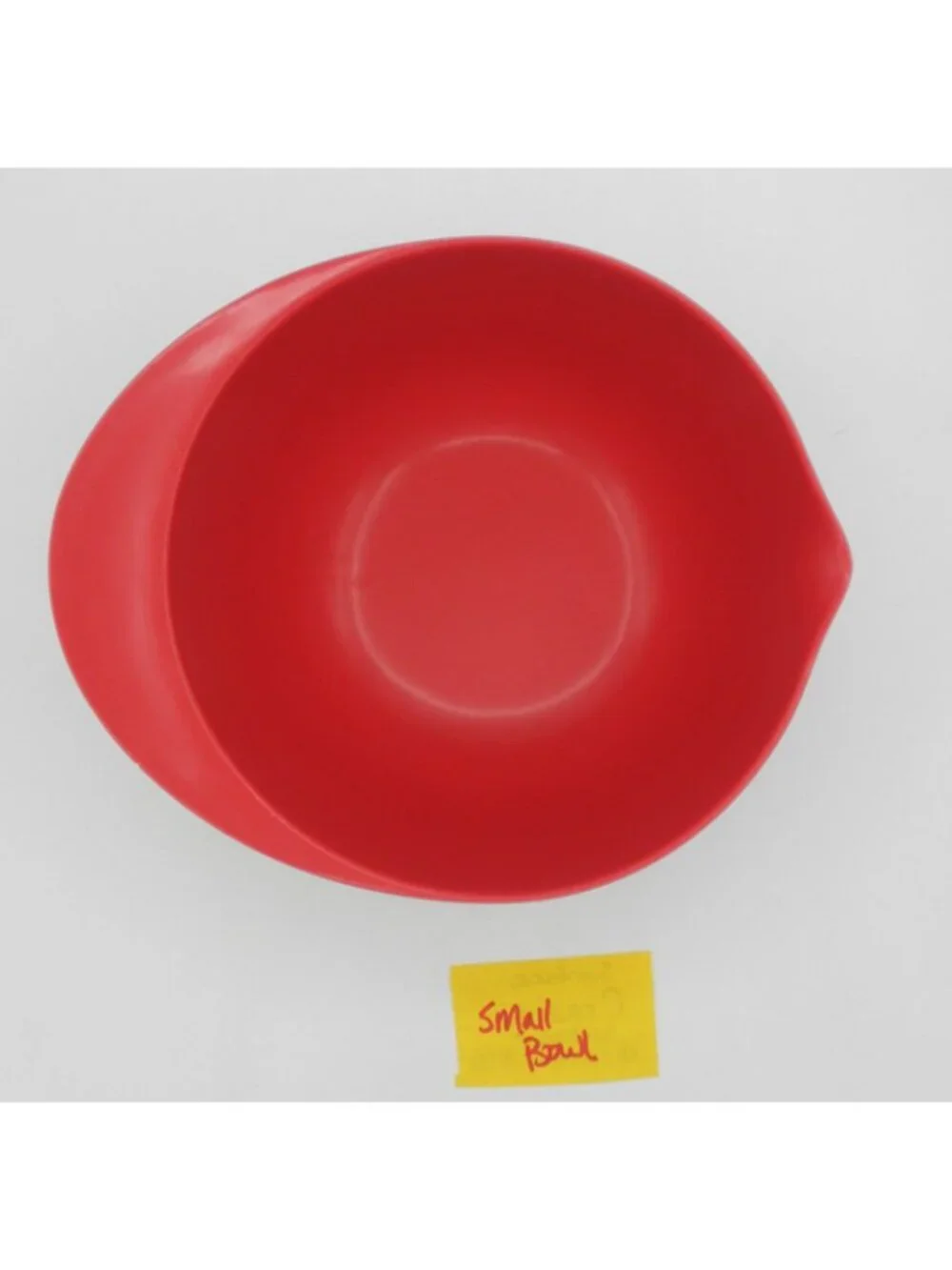 Sur La Table Red Melamine Spout Mixing Batter Bowl 2, 3, and 4 Quart Nesting Set